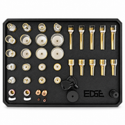 EDGE Elite Gas Lens TIG Kit with Case for WP-17/18/26 TIG Torches